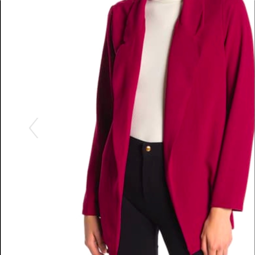Lush crepe Novak blazer
